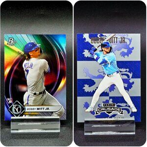 Bobby Witt Jr. Crusade Gold Bowman Platinum RC Kansas City Royals Star